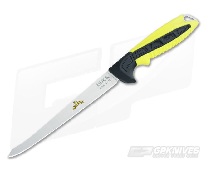 Buck Knives Mr Crappie Slab Slinger 6.5 Inch Fillet - BU-0033YWS