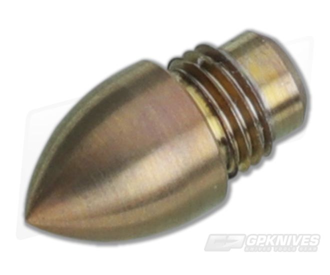 Hinderer Knives Investigator Pen Bullet End Attachment Titanium Bronze - HK-0036