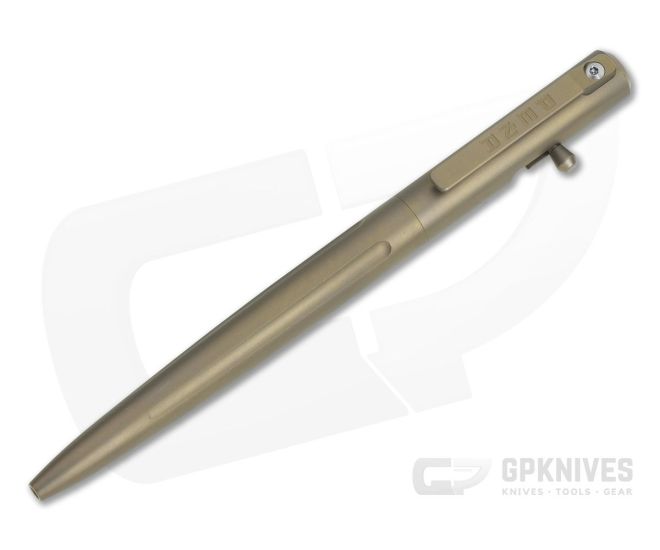 Pena Knives X-Series Bolt Action Ink Pen Bronze Anodized Titanium - PK-003