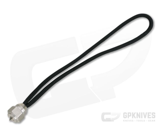 Ober Metalworks Hex Titanium Mini Mace Bead Lanyard - OM-003