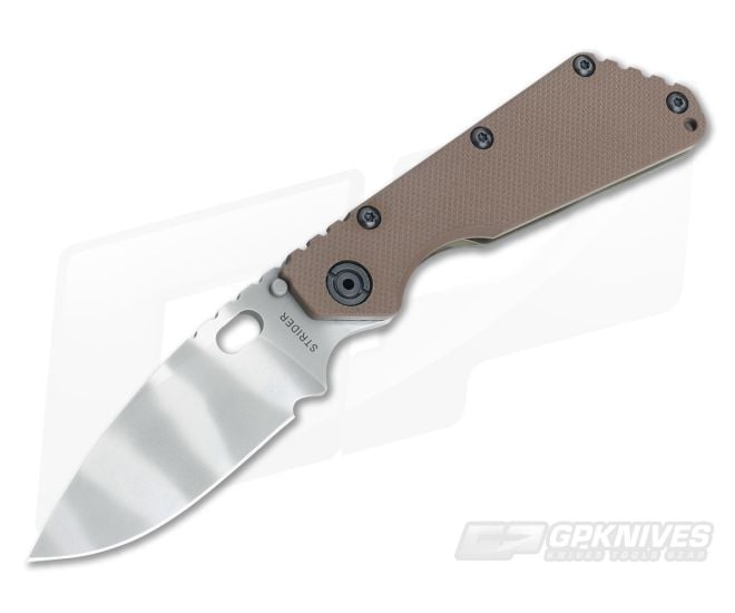 Strider SMF Brown G10 Ghost Stripe PSF-27 Flamed Frame - MSK-003