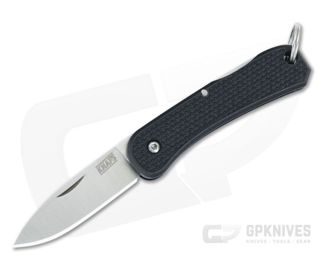 Knafs Lander 6 Black Mini Keychain Knife - KNAFS-00425