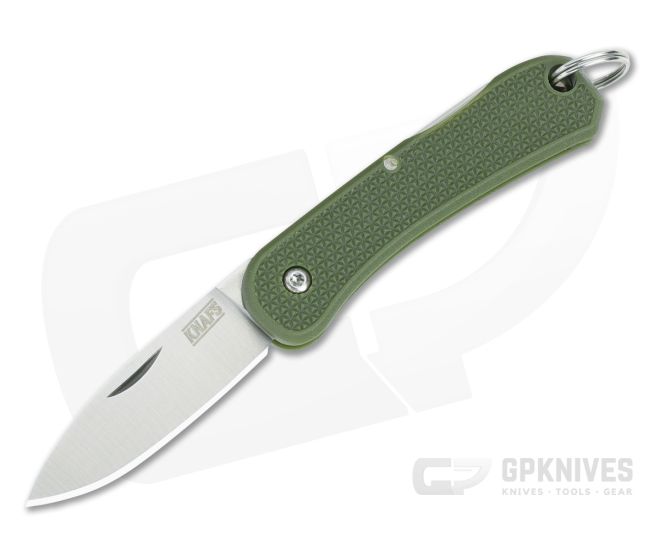 Knafs Lander 6 OD Green Mini Keychain Knife - KNAFS-00426