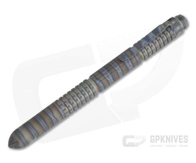 Hinderer Knives Extreme Duty Titanium Pen Flame Anodized - HK-0042