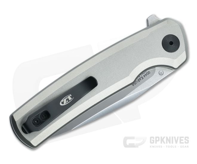 Zero Tolerance ZT 0044 - Button Lock - Titanium Flipper