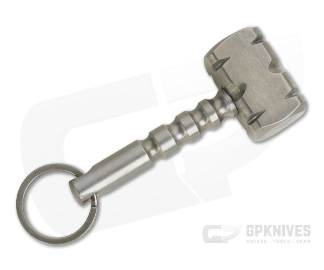 Ober Metalworks Mjolnir Titanium Hammer Key Chain - OM-004