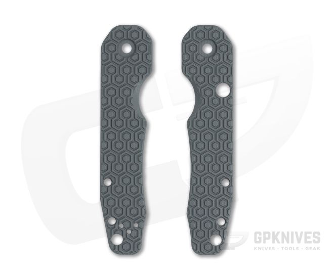 Spyderco Smock Overlook Grey G10 Handle Scales - SMK-004