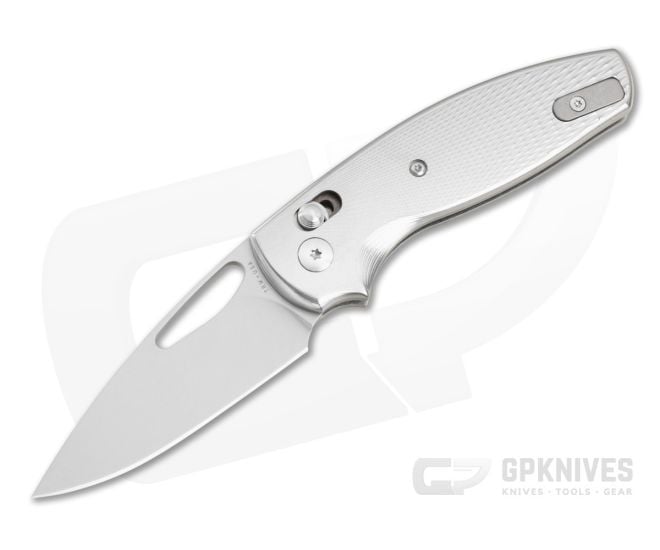 TRM Bulldog Rev B Titanium Lizard Skin 3D Contoured Magnacut Folding Knife (2.95") - TRM-004