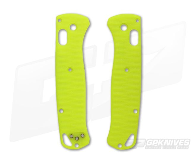Putman Blade Scales Benchmade Bugout 535 Day Glow G10 Scales - PBS-004