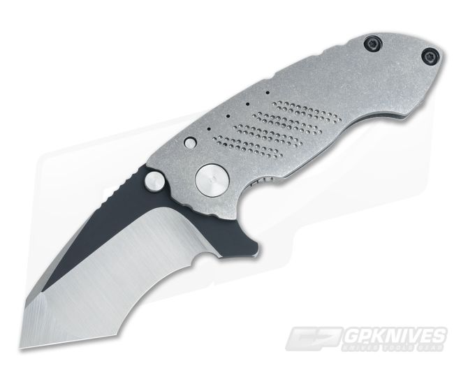 Direware S-90 Flipper Dual Dot Pattern Titanium and M390 - DW-005