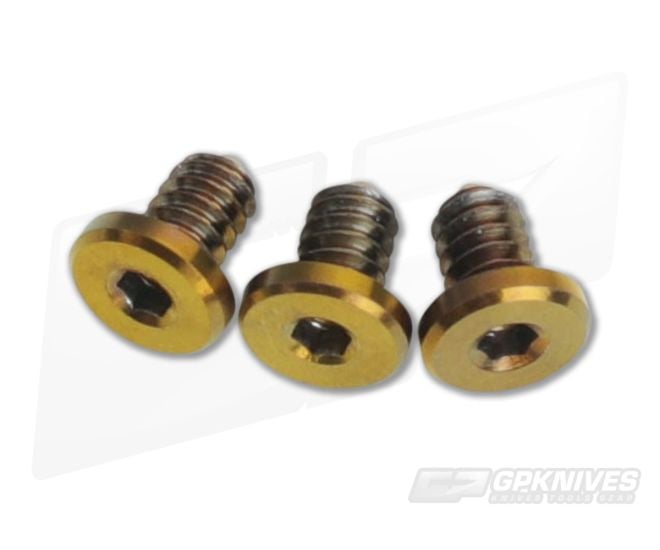 Hinderer Knives Bronze Titanium Handle Screw Set for 3.5" XM-18 and XM-24 - HK-0061