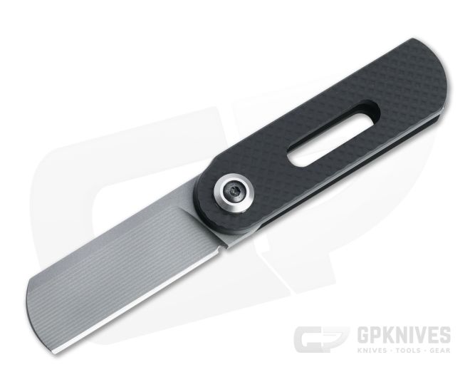D Rocket Design OvalMoon Blasted AEB-L Textured Black Cerakote Aluminum Swivel Folder 0066 - DRD-0066