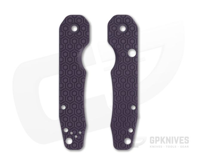 Spyderco Smock Overlook Purple G10 Handle Scales - SMK-006