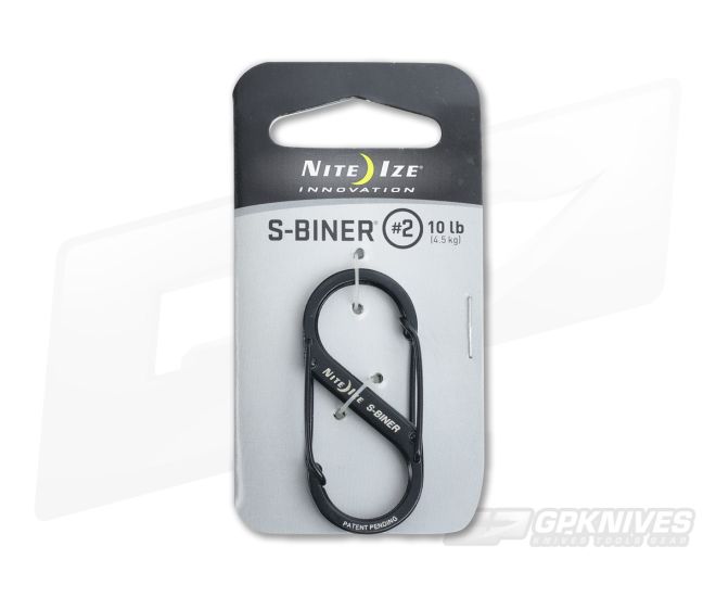 Nite Ize Innovation S-Biner #2 Black - NI-00737