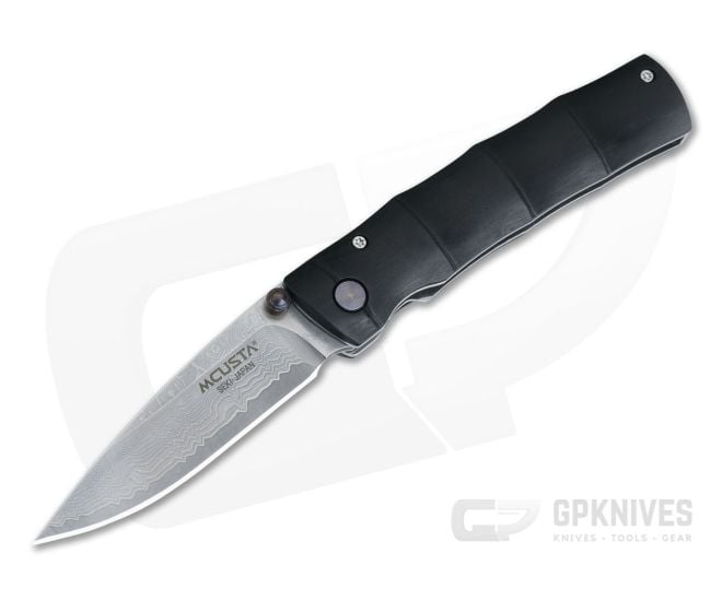 MCusta Take Series Black Pakka Wood & Damascus - MC-0076DP