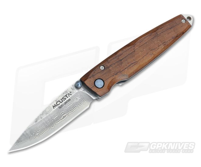 Mcusta Knives Tsuchi Series Cocobolo & Damascus - MC-0077D
