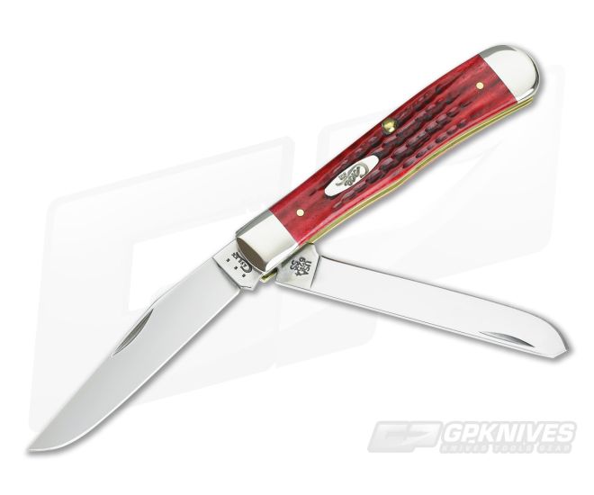 Case Old Red Pocket Worn Trapper 00783 - CA-00783
