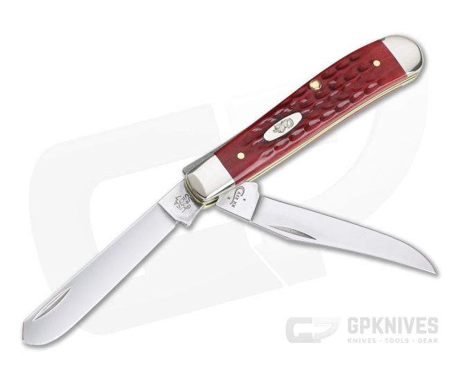 Case Old Red Pocket Worn Mini Trapper - CA-00784