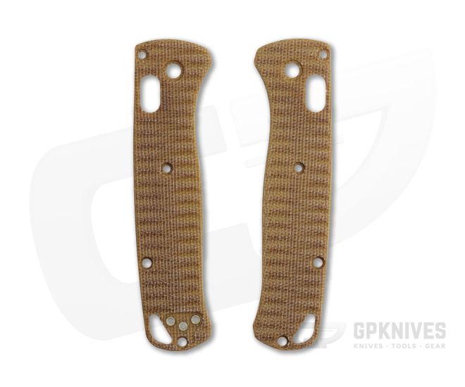 Putman Blade Scales Benchmade Bugout 535 Natural Micarta Scales - PBS-007