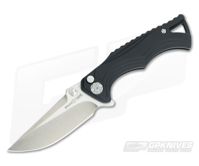 Brian Tighe and Friends Tighe Fighter Small Drop Point Polished Stonewash - BTF-007