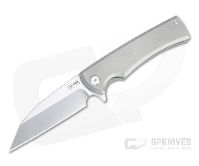 Chaves Ultramar Sangre Street Flipper Wharncliffe M390 Titanium Folding Knife - CKT-007