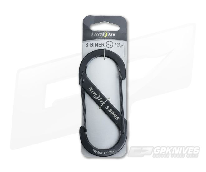 Nite Ize Innovation S-Biner #5 Black - NI-00827
