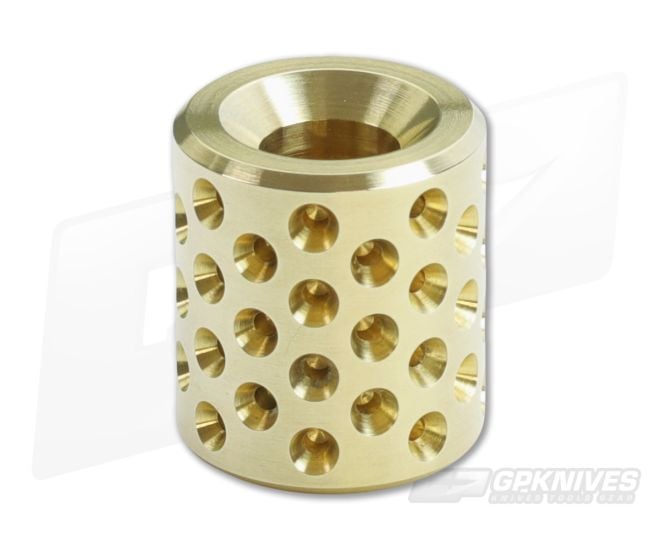 Maverick Workshop "Suppressor" Lanyard Bead Brass - MW-008