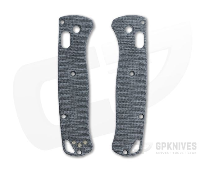 Putman Blade Scales Benchmade Bugout 535 Black Micarta Scales - PBS-008