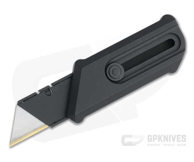 Chaves Ultramar C.H.U.B. Stonewashed Black PVD Titanium Utility Knife - CKT-008