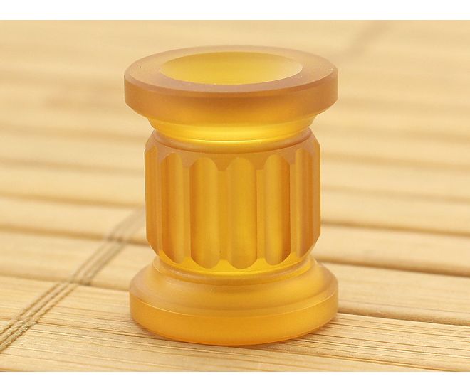 Maverick Workshop "Butterscotch Candy" Lanyard Bead Ultem - MW-009
