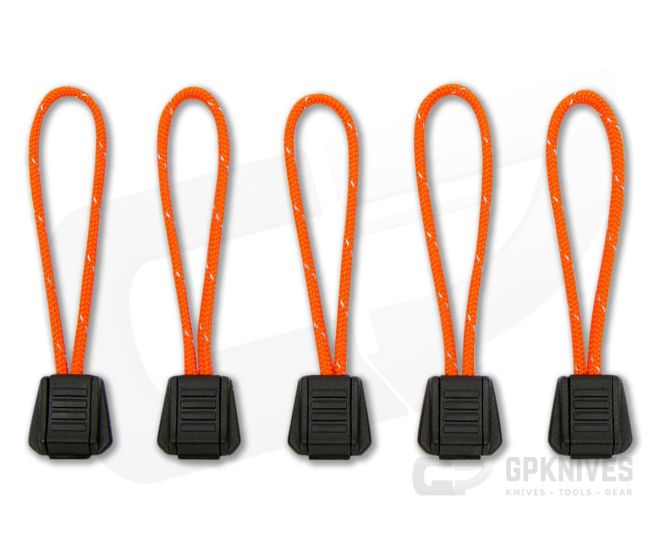 Exotac TinderZip Orange Emergency Tinder Zipper Pull 5-Pack 9000-ORG - EX-9000-ORG