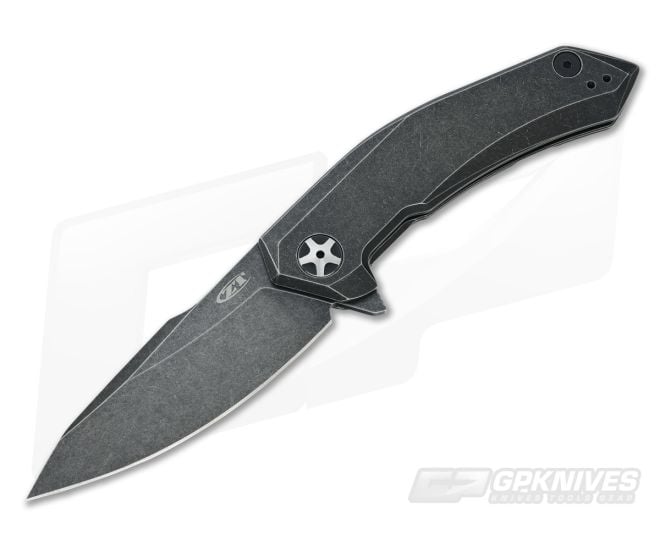 Zero Tolerance 0095BW Black Wash Flipper - ZT-0095BW