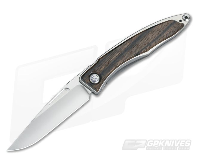 Chris Reeve Mnandi Macassar Ebony Wood Inlays 0098 - CRK-0098