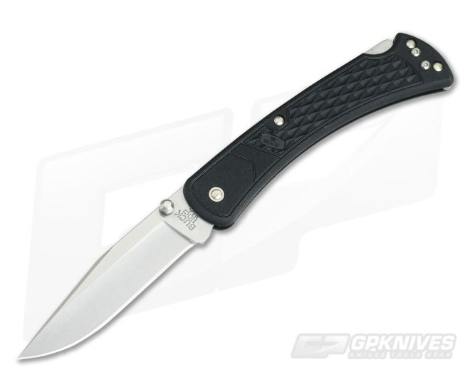 Buck 110 Slim Select Black Folding Lock Back 0110BKS1 - BU-0110BKS1