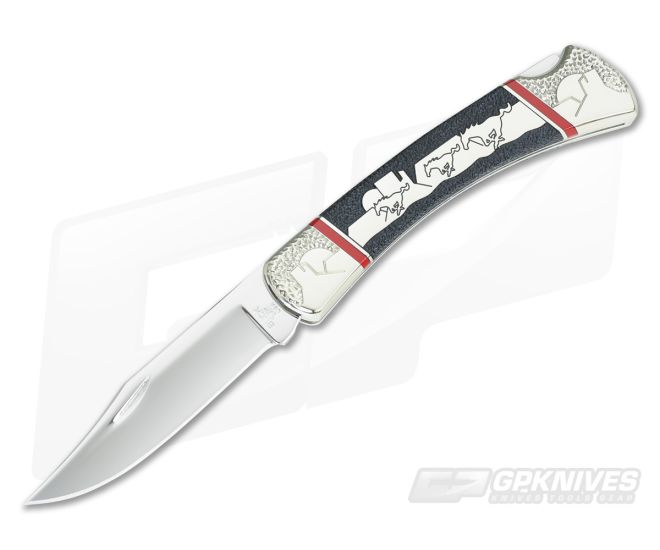 Buck 110 Running Free Legacy Yellowhorse Lock Back 0110YISLE1 - BU-0110YISLE1