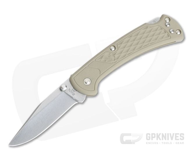 Buck 112 Slim Select Ranger Tan Folding Lock Back 0112BRS2 - BU-0112BRS2