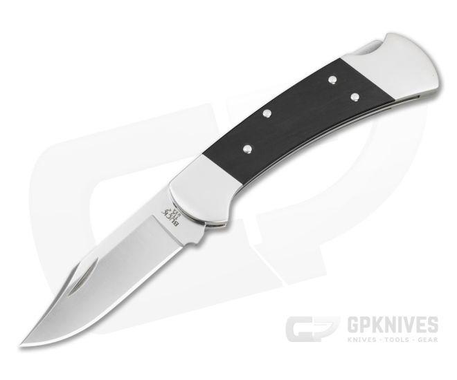Buck 112 Slim Heritage Elite Nickel Silver Folder - BU-0112BRS20