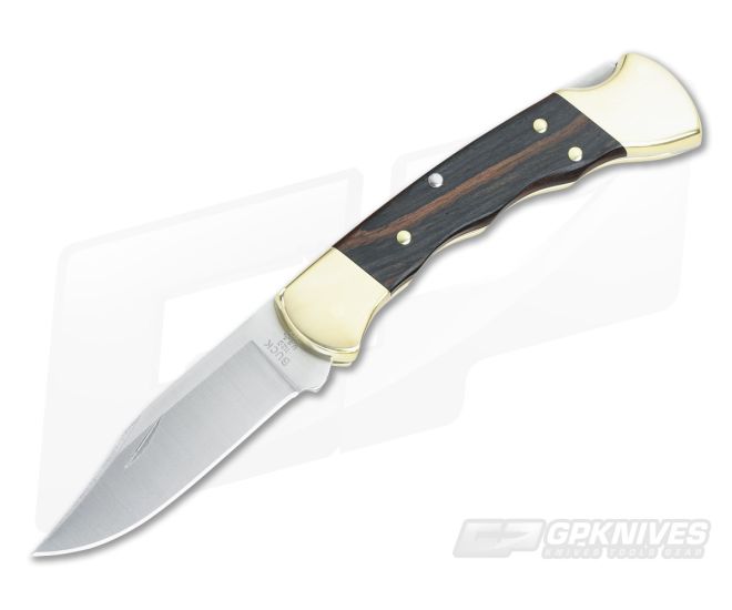 Buck Ranger Finger Grooved Hunter 112BRSFG - BU-0112BRSFG