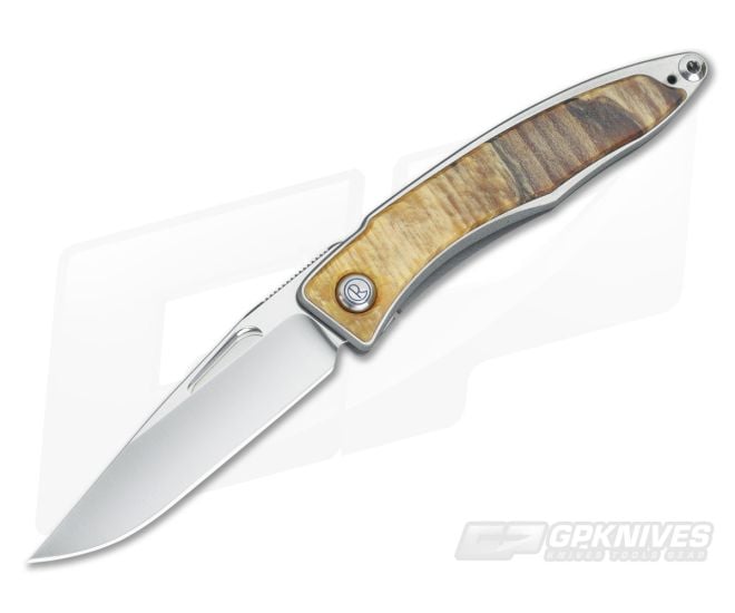 Chris Reeve Mnandi Spalted Beech Wood Inlays 0115 - CRK-0115