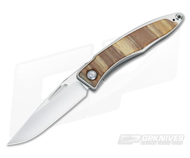 Chris Reeve Mnandi Spalted Beech Wood Inlays 0116 - CRK-0116