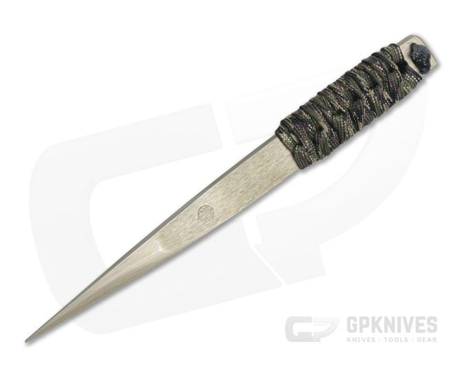 M. Strider Knives Bronze ATS-34 LM Nail 6.41" Cord Wrapped Fixed Blade - MSK-0117