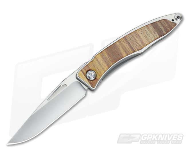 Chris Reeve Mnandi Spalted Beech Wood Inlays 0117 - CRK-0117