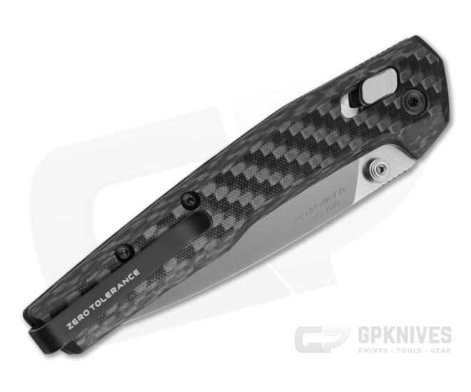 Zero Tolerance 0117 Magnacut Folder - DuraLock Crossbar - Carbon Fiber