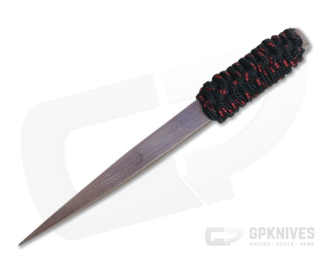 M. Strider Knives Bronze ATS-34 LM Nail 5.63" Cord Wrapped Fixed Blade - MSK-0118