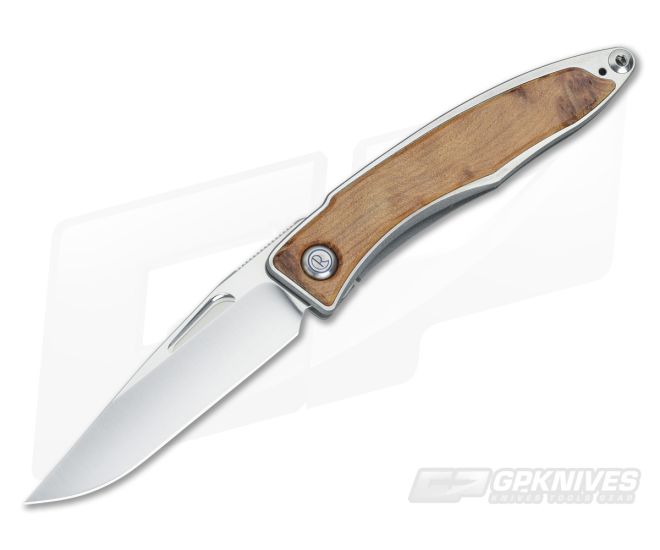 Chris Reeve Mnandi Thuya Burl Wood Inlays 1086 - CRK-MNA-1086