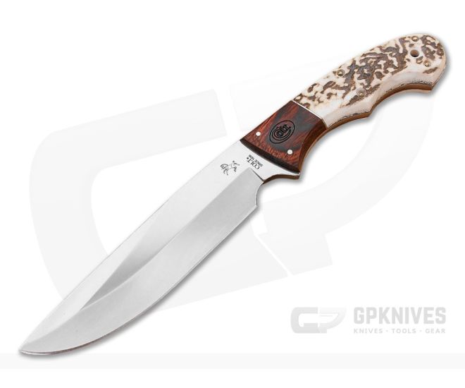 Colt Large Stag Wood Hunting Knife - CT-0132