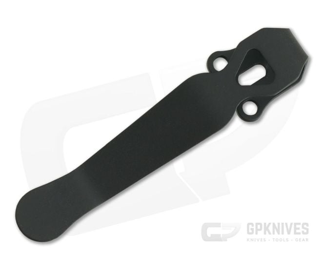 Lynch Northwest Benchmade Black Cerakote Titanium Deep Carry Pocket Clip - LNW-013