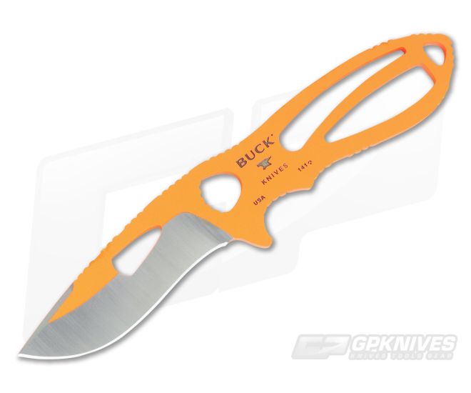 Buck PakLite Large Skinner Orange 0141ORS-B - BU-0141ORS-B