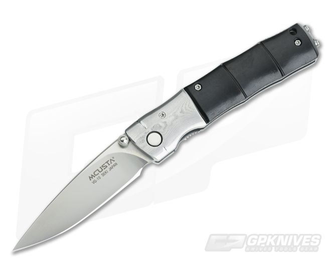 MCusta Bamboo Folder Ebony Wood Satin VG-10 - MC-0146