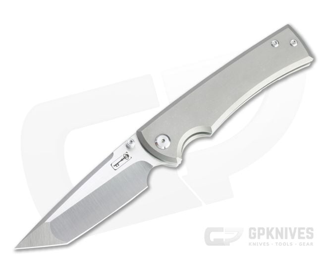 Chaves Ultramar Liberation 229 Tanto M390 Full Titanium Folding Knife - CKT-014